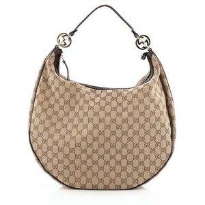 Gucci Twins Hobo GG Large Canvas
